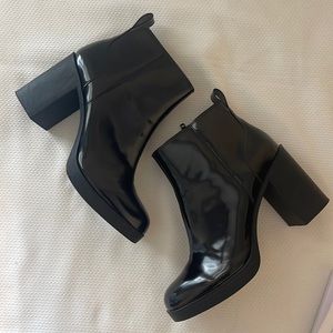 H&M Divided Ankle Boots Sz 41(9.5)